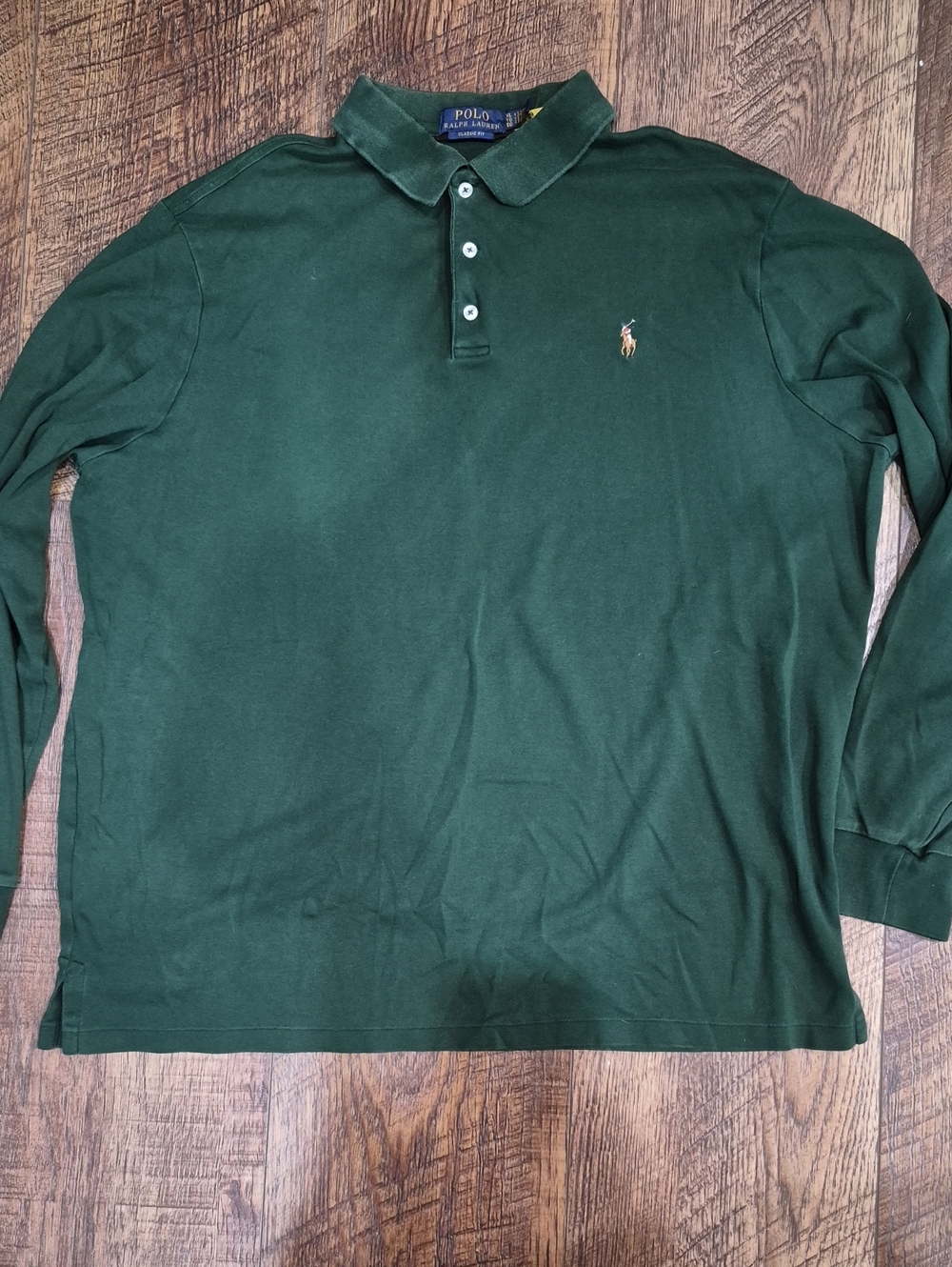 Boys 100% Cotton Polo Ralph Lauren Classic Fit Collared Dress Shirt Size XL